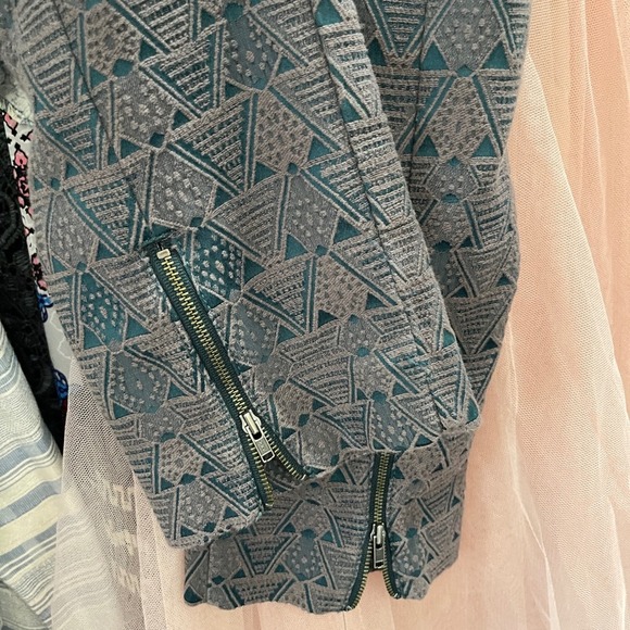 CARTONNIER Anthropologie Geometric Pattern Charlie Ankle Pant, Size 6 - Picture 6 of 9